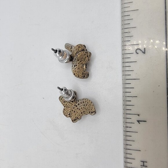 Bunny Rabbit Earrings Creative Stud Earrings Easter Jewelry Pearl Bunny Tail NEW - Picture 4 of 4